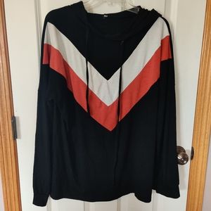 Hooded Long sleeve Size L